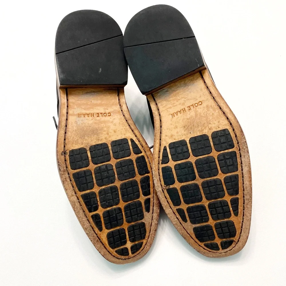 cole haan | colton winter chukka black leather 8.5
